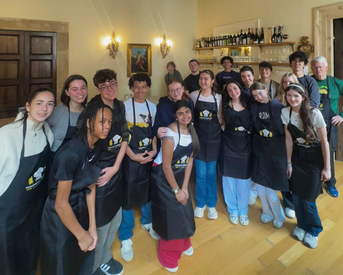 A group photo taken during the Italy Trip.