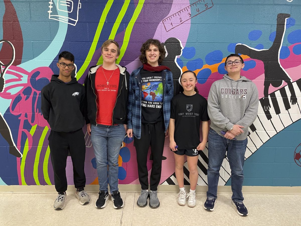 L.I.F.E Club members pose for their Yearbook club photo.